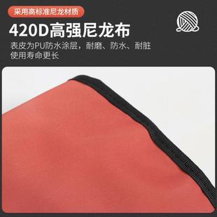 Canle Outdoor Rock Climbing, Mountaineering and Ice Climbing Equipment Storage Bag, Main Lock Quick-Hook Parts, Strap Bundle, Roll-Up Anti-Scratch Bag
