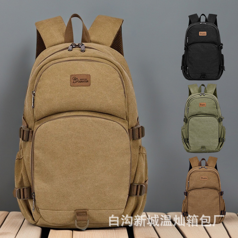 Cross-Border New Style Unisex Backpack, Fashionable Backpack, Trendy Casual Backpack for Middle School, High School, and College Students, Outdoor Backpack