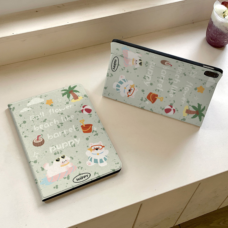 Swimming ring puppy book design suitable for Huawei protective case Matepad 11.5 tablet cover full protection pro 12.2inch Swimming ring puppy book design suitable for Huawei protective case Matepad 11.5 tablet cover full protection pro 12.2inch
