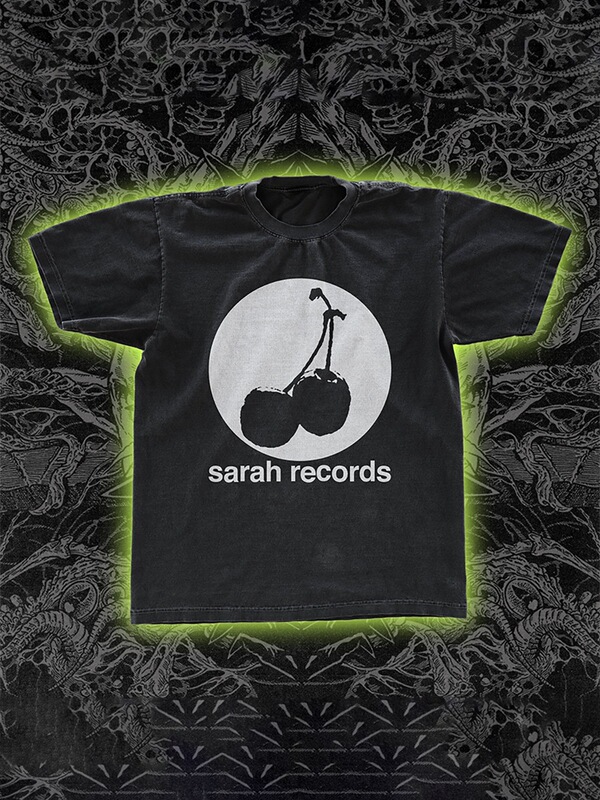 Sarah Records Sarah Records Twee Indie Pop Legendary Band American Retro Short-Sleeved T-Shirt for Men Sarah Records Sarah Records Twee Indie Pop Legendary Band American Retro Short-Sleeved T-Shirt for Men