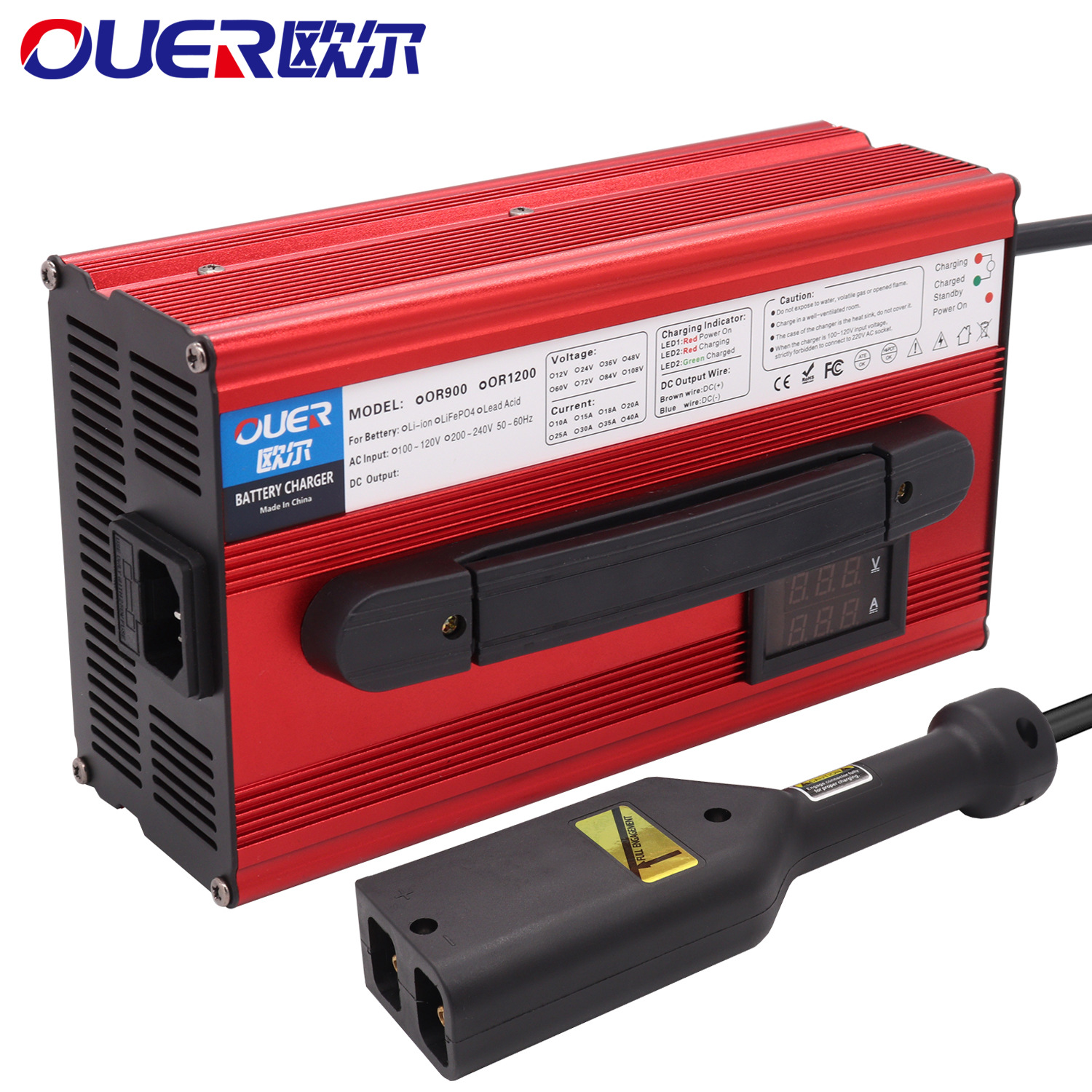 高尔夫球车 EZGO 36V20A铅酸电池充电器专用 各类高尔夫插头可选