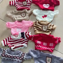 玻尿酸鸭子的衣服鸭子公仔毛衣毛绒小羊小熊小黄鸭配饰网红鸭娃衣