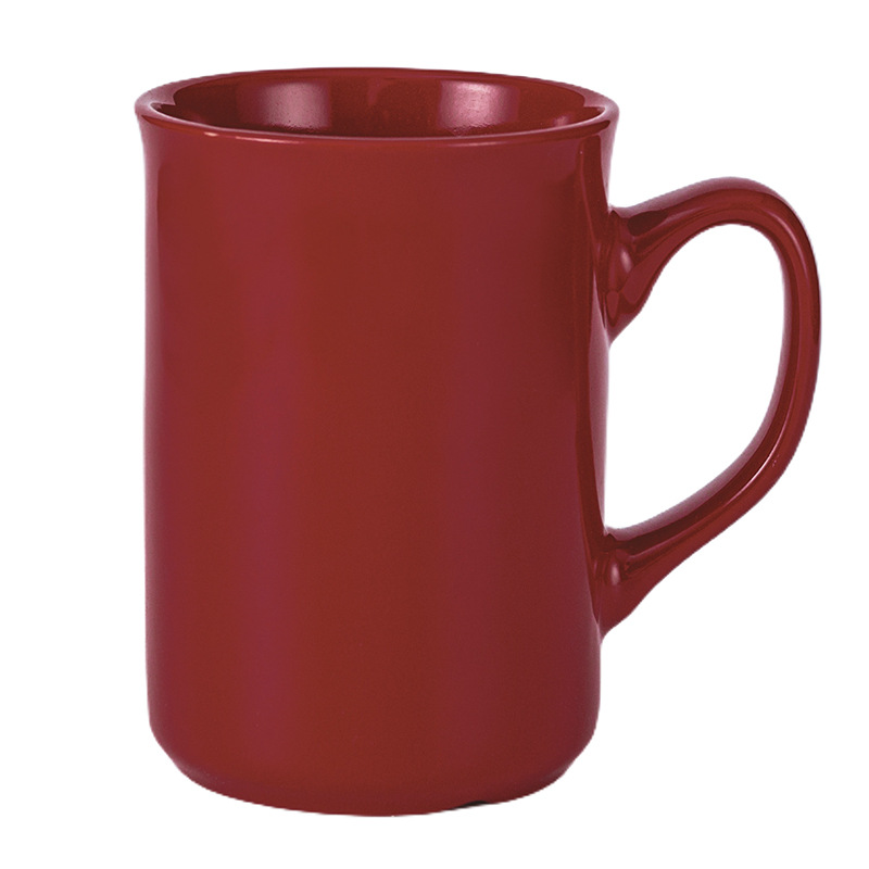 Transfronterizo de Amazon taza blanca taza de alto aspecto creativo Oficina taza de café pareja taza de agua Taza de cerámica
