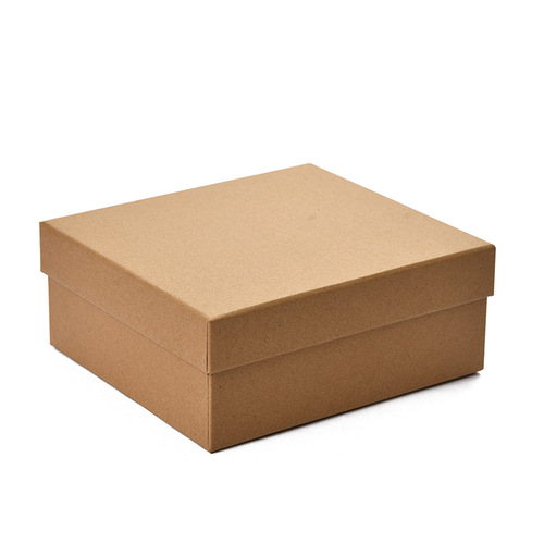 Wholesale kraft paper hard box toys socks leggings heaven and earth cover birthday gift empty box gift packaging box