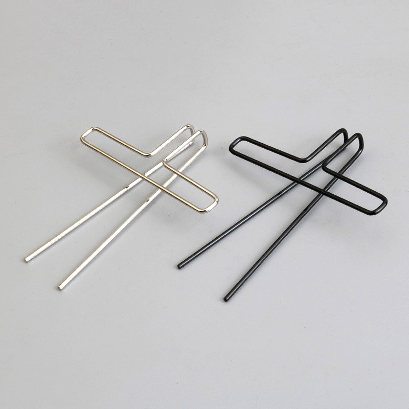 Metal música puntaje clip guitarra piano violín violonchelo flauta instrumento musical acero chapado de alta resistencia libro de música titular