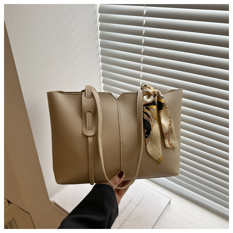Bolso Tote de Hombro para Mujer de PU Gran Capacidad con Cremallera para Uso Diario image 10