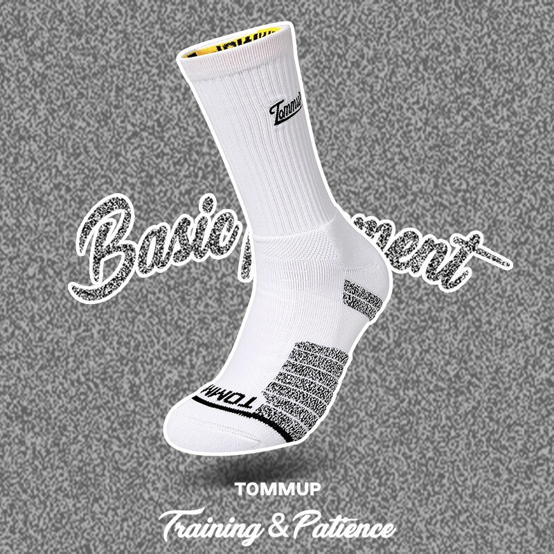 Simple Embroidered American-Style Street Sports Long Socks with Terry Cushioning, Wear-Resistant Ankle Protection, Mid-Calf Socks Simple Embroidered American-Style Street Sports Long Socks with Terry Cushioning, Wear-Resistant Ankle Protection, Mid-Calf Socks
