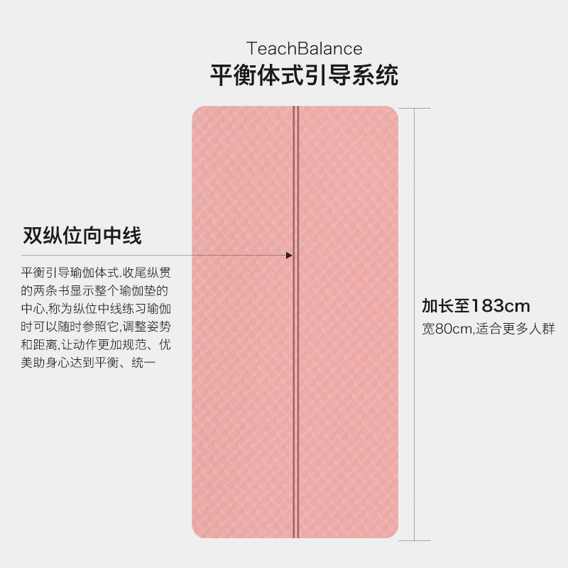 多規格の幅を広げて厚い防音の免震の滑り止めの縄跳びのマットの家庭の室内はフィットネスのTPEヨガのマットを跳びます。|undefined