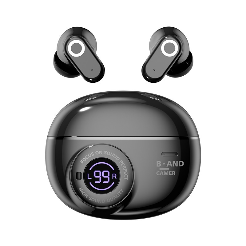 Neues X6 kabelloses Bluetooth-Kopfhörer mit digitalem Display, kurzem Schaft, In-Ear-Panorama-Soundeffekt, hochklare Anrufe, Sports Noise Cancellation TWS - 7