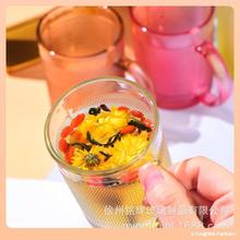 炫彩雨点杯六件套两件套彩虹杯水晶杯玻璃杯四件套会销珠宝礼品