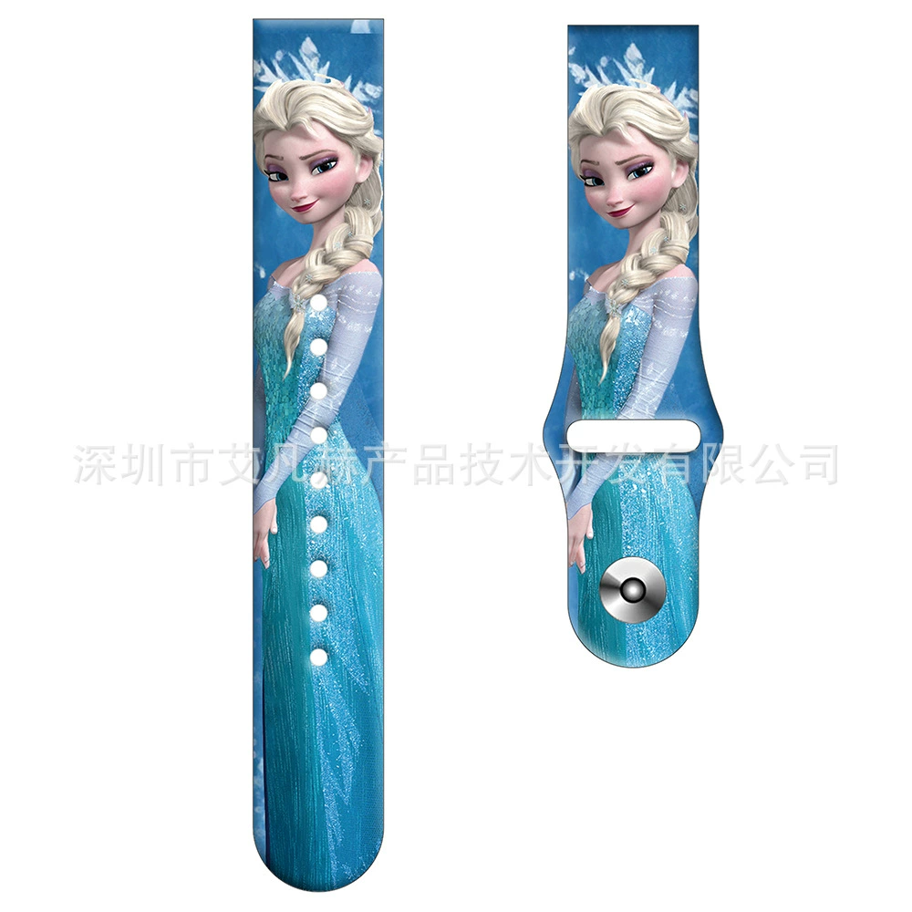 Samsung, huawei, силиконовый ремешок для часов, 22мм, «Frozen»