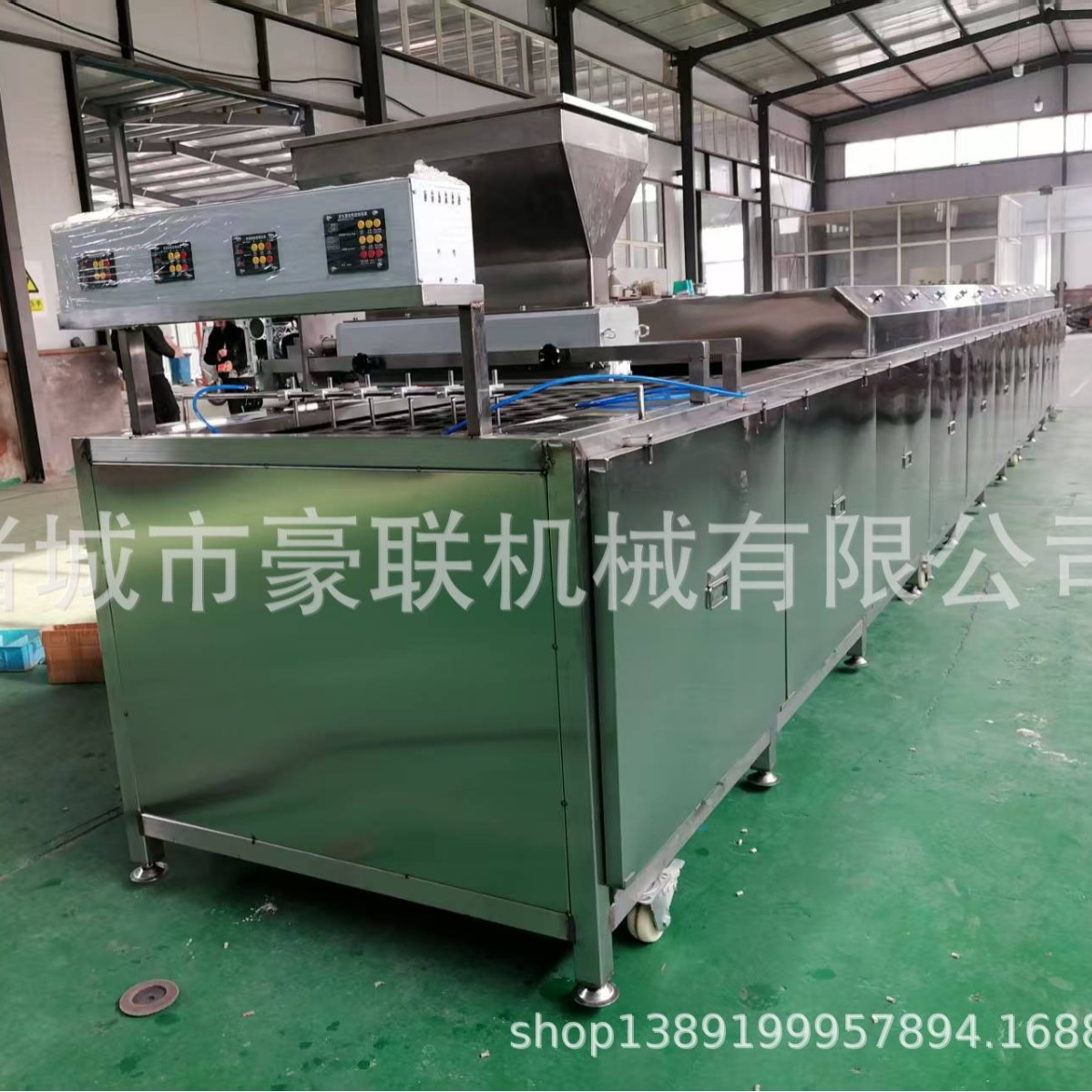 全自动蛋肉堡设备 蛋肉堡流水线商用  自动注浆成型成熟一体化设