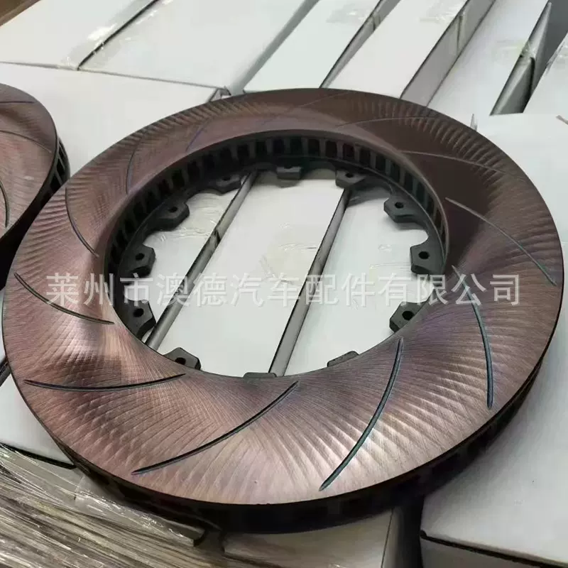 厂家批发加工汽车刹车盘适用于AP5200奔驰奥迪宝 马加大改装盘