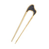 Metal accessory, hairgrip, Chinese hairpin, European style, simple and elegant design