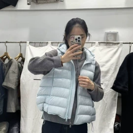 羽绒服;羽绒背心;男式休闲马甲