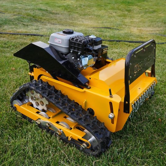 50cm Diesel Powered Track Lawn Mower Orchard Agriculture and Forest Weeder Household Riverside Slope Lawn Mower