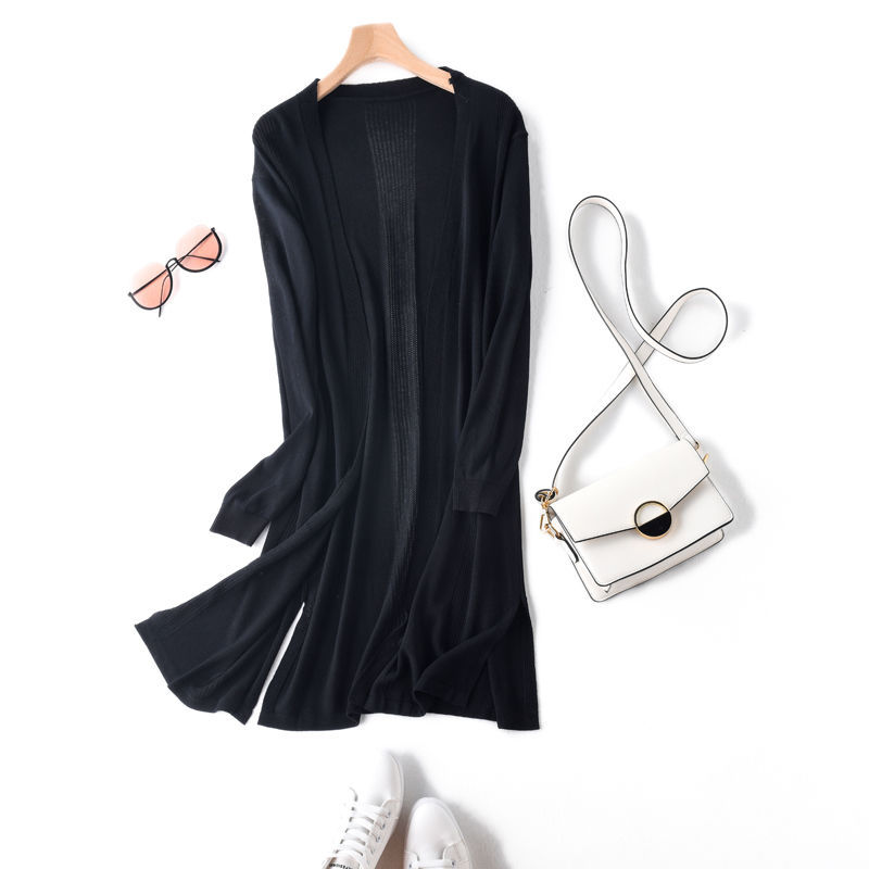 검정 [중간 길이]