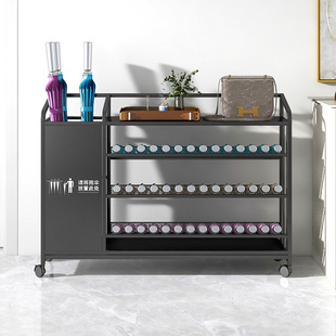 Umbrella Storage Rack Commercial Large-Capacity Hotel Lobby Classroom Class Convenient Umbrella Rack Drain Storage Rack
