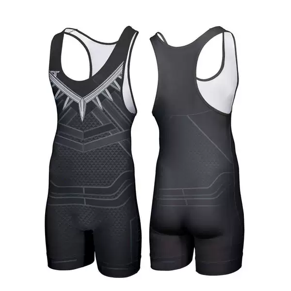 One-Piece Body-Shaping Clothing, Wrestling Clothing, One-Piece Pants, New Weightlifting Training Clothing, Tight-Fitting, Quick-Drying, Breathable and Light