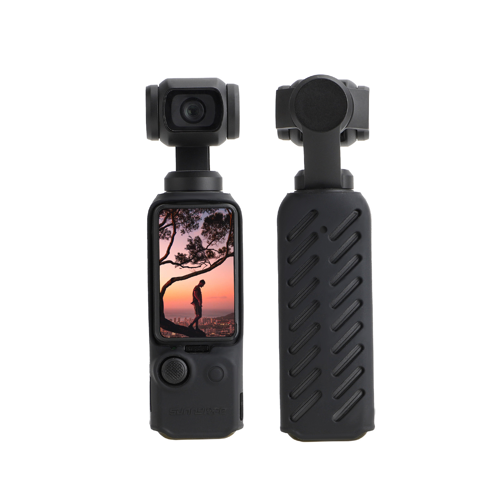 Sunnylife Osmo Pocket 3 funda de silicona Pocket 3 funda protectora cabeza cámara resistente a las caídas caso accesorios