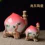 景德镇陶瓷密封祝寿酒坛