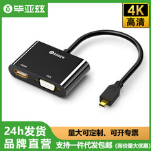����Ɲ micro HDMI�DVGA/HDMI����һ�D�Q�������@ʾ��X�Pӛ