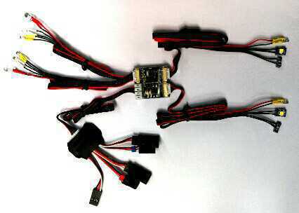 1/10 Ford TRX4 Ford Shell Dedicated Light Set Traxxas TRX4 Bronco Model Crawler Lights