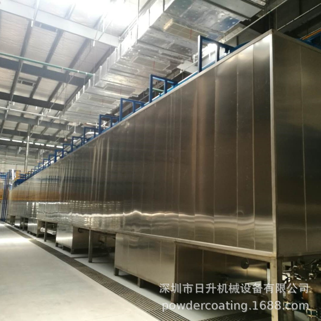 喷粉前处理生产线 五金件清洗喷淋设备