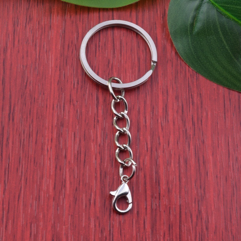 DIY おもちゃ人形ペンダントロブスターバックル 3 点セット 4 点セットカラーフラットサークルバックルキーホルダーキーリング|undefined
