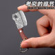 New Stainless Steel Knife Mini Small Chopper Moral Money Knife Dismantle Express Non-Folding Pocket Cutting Fruit Hanging Knife