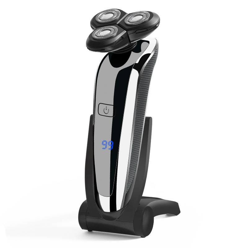 新款數顯電動剃鬚刀全身水洗USB充電多功能四合一刮鬍刀廠家批發