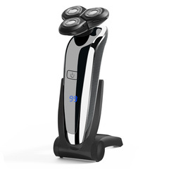 新款數顯電動剃鬚刀全身水洗USB充電多功能四合一刮鬍刀廠家批發