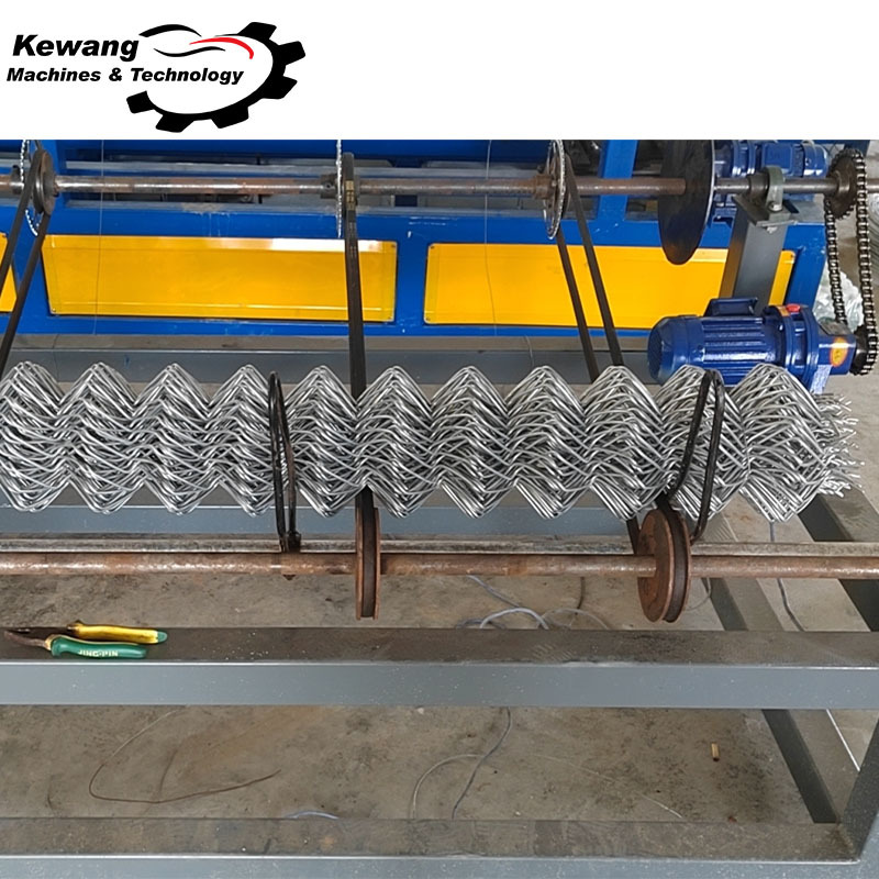 [Máquina de tejer de malla de alambre] Máquina de malla de gancho CNC máquina de malla de diamante máquina de malla de protección de pendiente