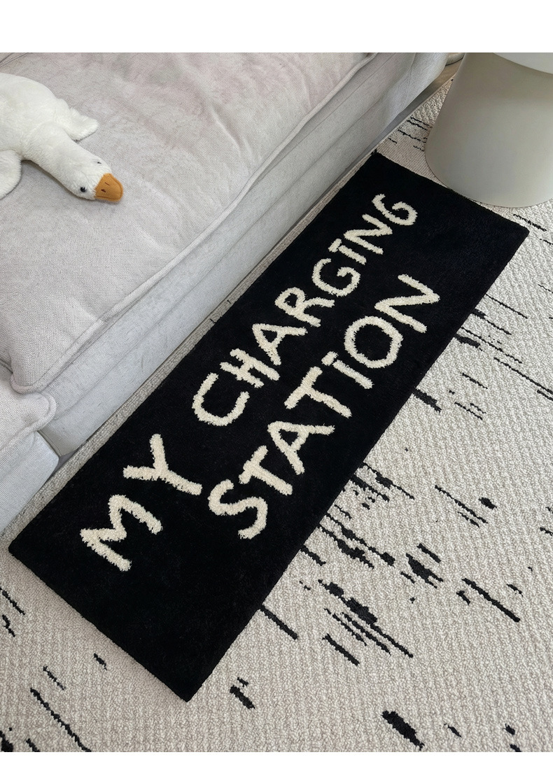 Tapis de chevet absorbant et tapis de bain antidérapant_voghion.com