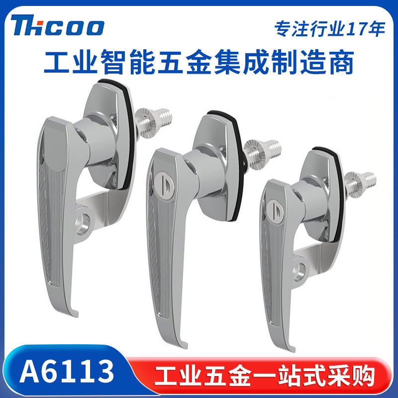 Sko Zinc Alloy Handle Lock, Industrial Equipment Cam Lock, Outdoor Tool Box Mechanical Door Lock Accessories A6113