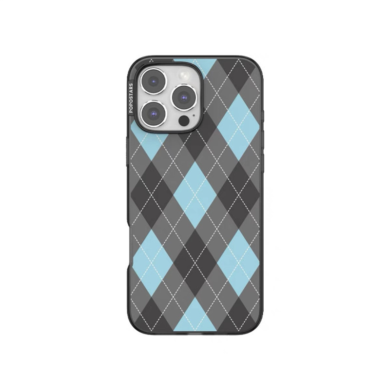 Magsafe Magnetic Diamond Pattern Case Suitable for Iphone16Pro, Same Style as Apple 15Promax Bubble Case 14Pl