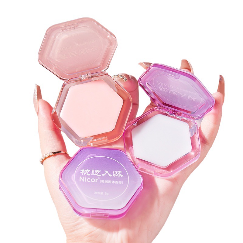 Nicor perfumista bálsamo fragancia duradera de lujo de las señoras hidratante Cuerpo Bálsamo Perfume portátil entrega de fábrica