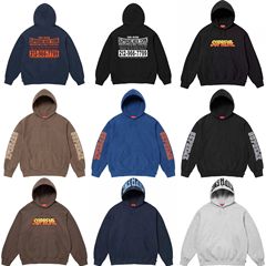 潮牌Supreme box logo hooded sweatshirt街头套头连帽卫衣