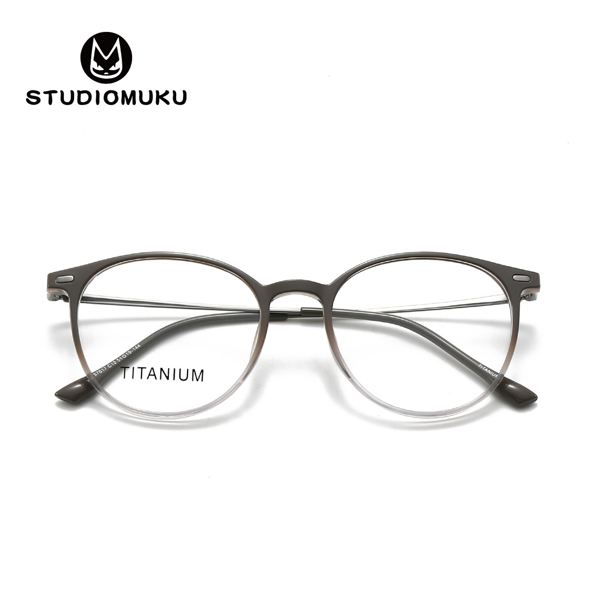 STUDIOMUKU gafas de madera cool simple y delicada mano de obra y textura ligera gafas de marco de espejo plano