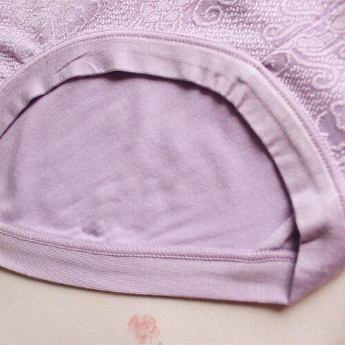 Women's Large Size Underwear Women's Jacquard Breathable Mid-Rise Underwear Briefs Underwear Women's Wholesale