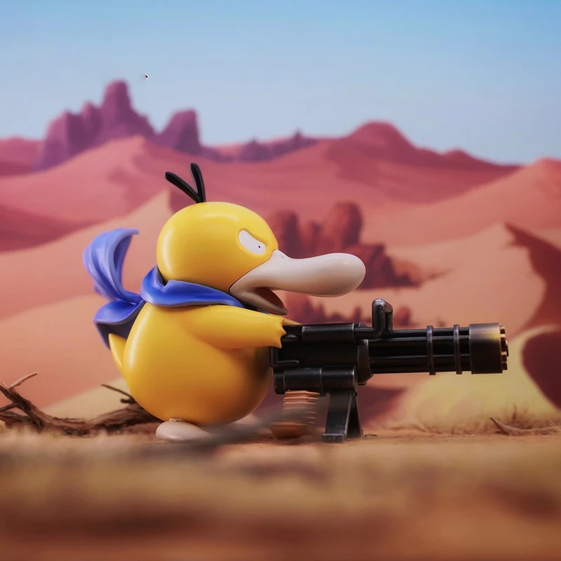 Handsome Gatling Pada Duck Hand-made Costume Cos Mechanism Ornaments Elf Pet Hand-made Model