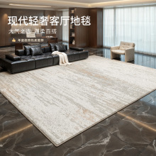 地毯客厅新款现代轻奢防水防污茶几沙发地垫大面积意式卧室床边毯