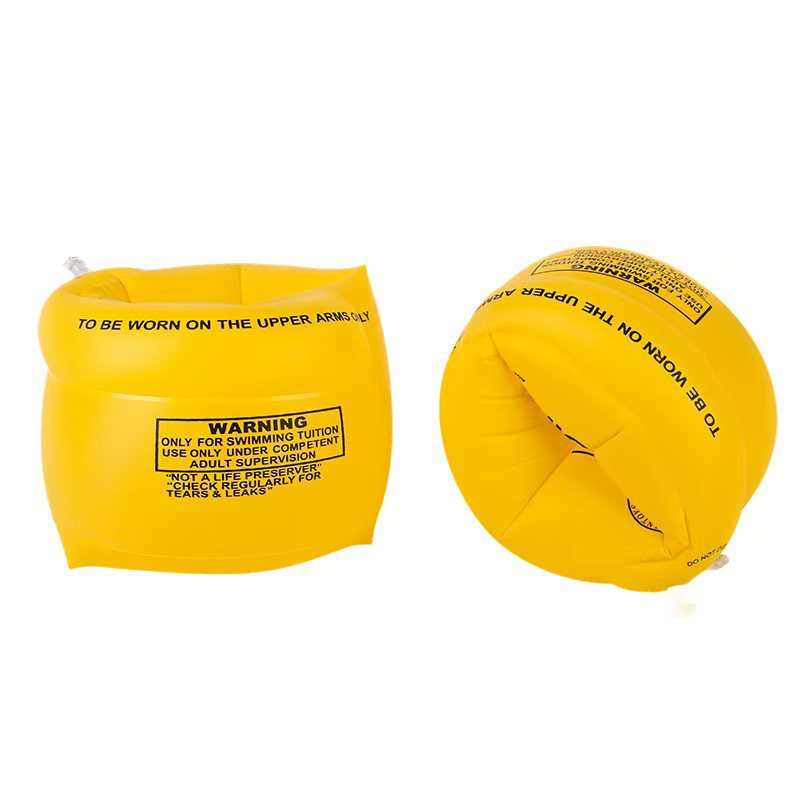 Anillo de natación para niños Anillo de natación de cristal de doble capa Dibujos animados engrosados Axilas para niños Anillo salvavidas Juguetes de agua Suministros de agua