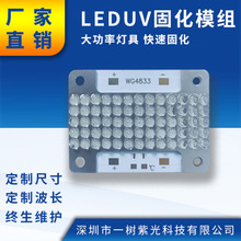 LED高功率模組UV固化光源COB紫光LED燈板365/385/395nm