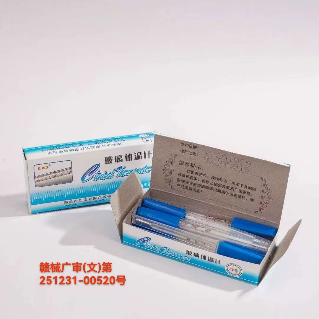 Jiangnan City Высокоточный ртутный стеклянный термометр такого же качества по-разному заводская цена