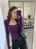 Purple-Selected Lyocell sheep wool fabric