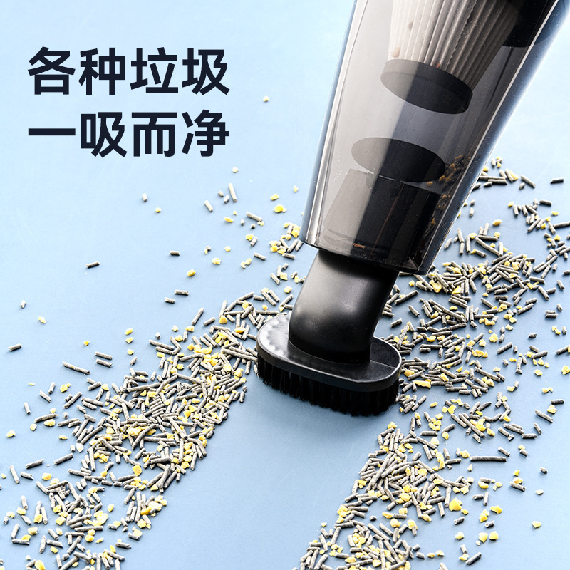 Car vacuum cleaner high power wireless portable handheld dry wet small home car dual-use vacuum cleaner cross-border