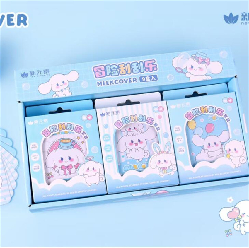 新款创意批发 新元素 XYS-91957奶盖空中乐园冒险刮刮乐