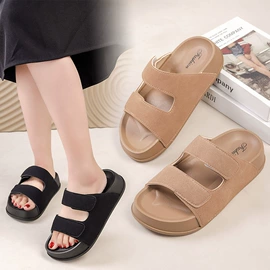 平底拖鞋;女士洞洞鞋;厚底拖鞋