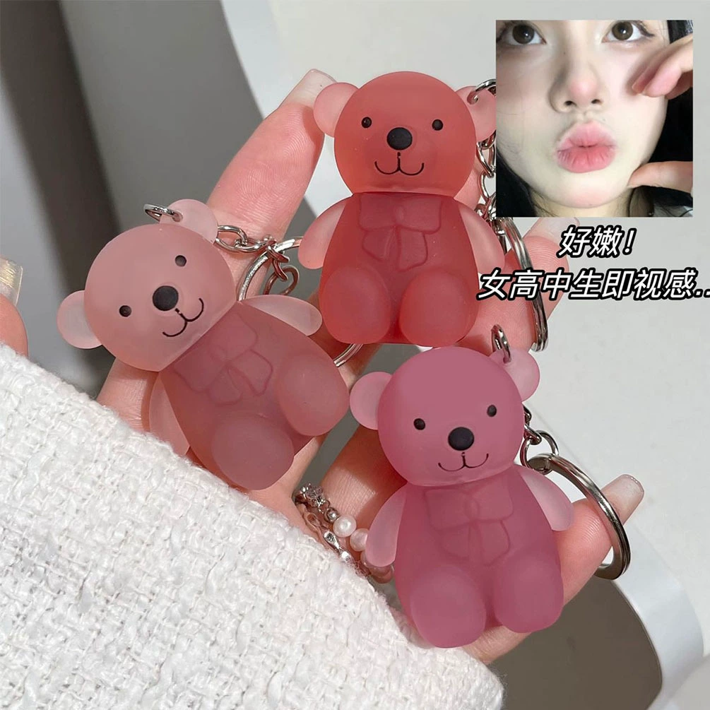 ART VALUE Meng Le Bear Бархатная грязь для губ Бархатный туман Матовая Студенческая белая губная помада с низкой насыщенностью для осени и зимы
